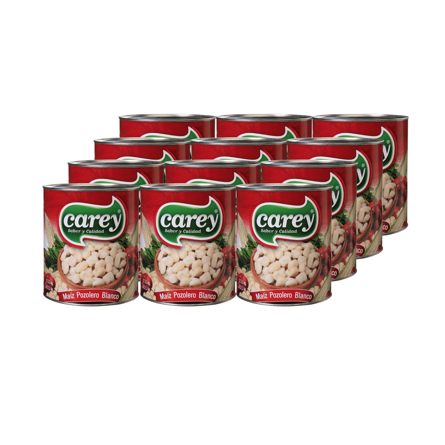 MAÍZ PARA POZOLE DE CAREY 860gr (Paquete de 12)