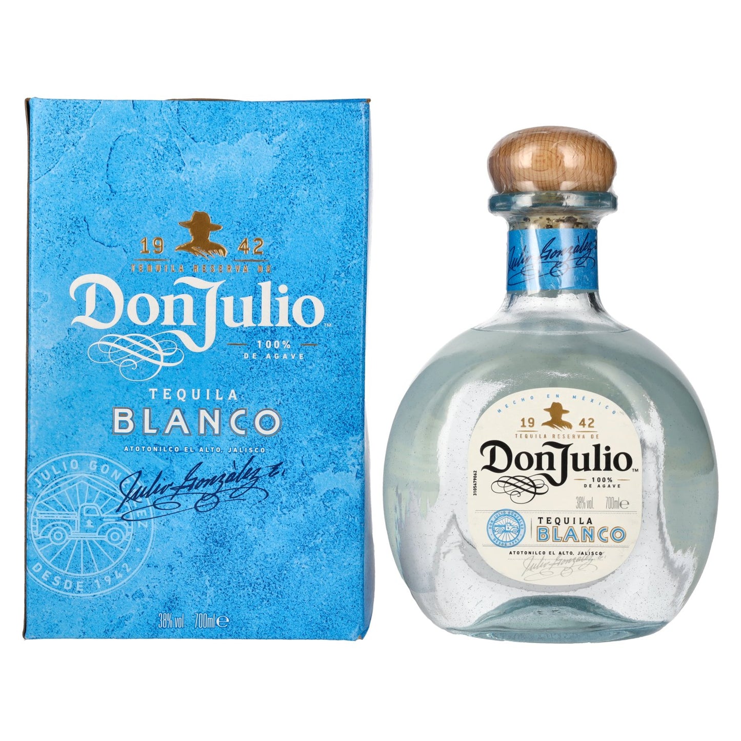 Don Julio Tequila Blanco 100% Agave 38% Vol. 0,7l