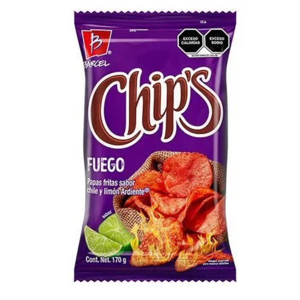 CHIPS FUEGO DE BARCEL 42gr
