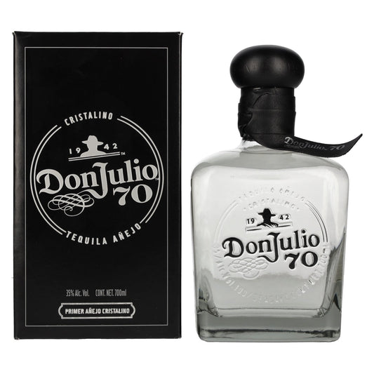 Don Julio 70 Tequila Crystal Claro Añejo 35% Vol. 0,7l