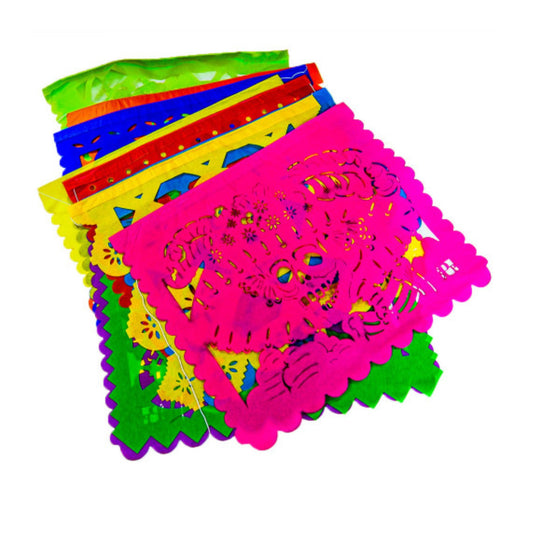 Mexikanisches Papel Picado – Traditionelle Festdekoration