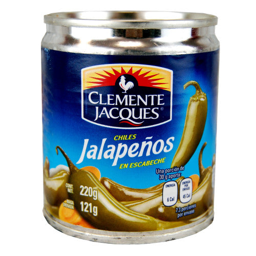 GANZE CHILI JALAPENO CLEMENTE JACQUES 220g