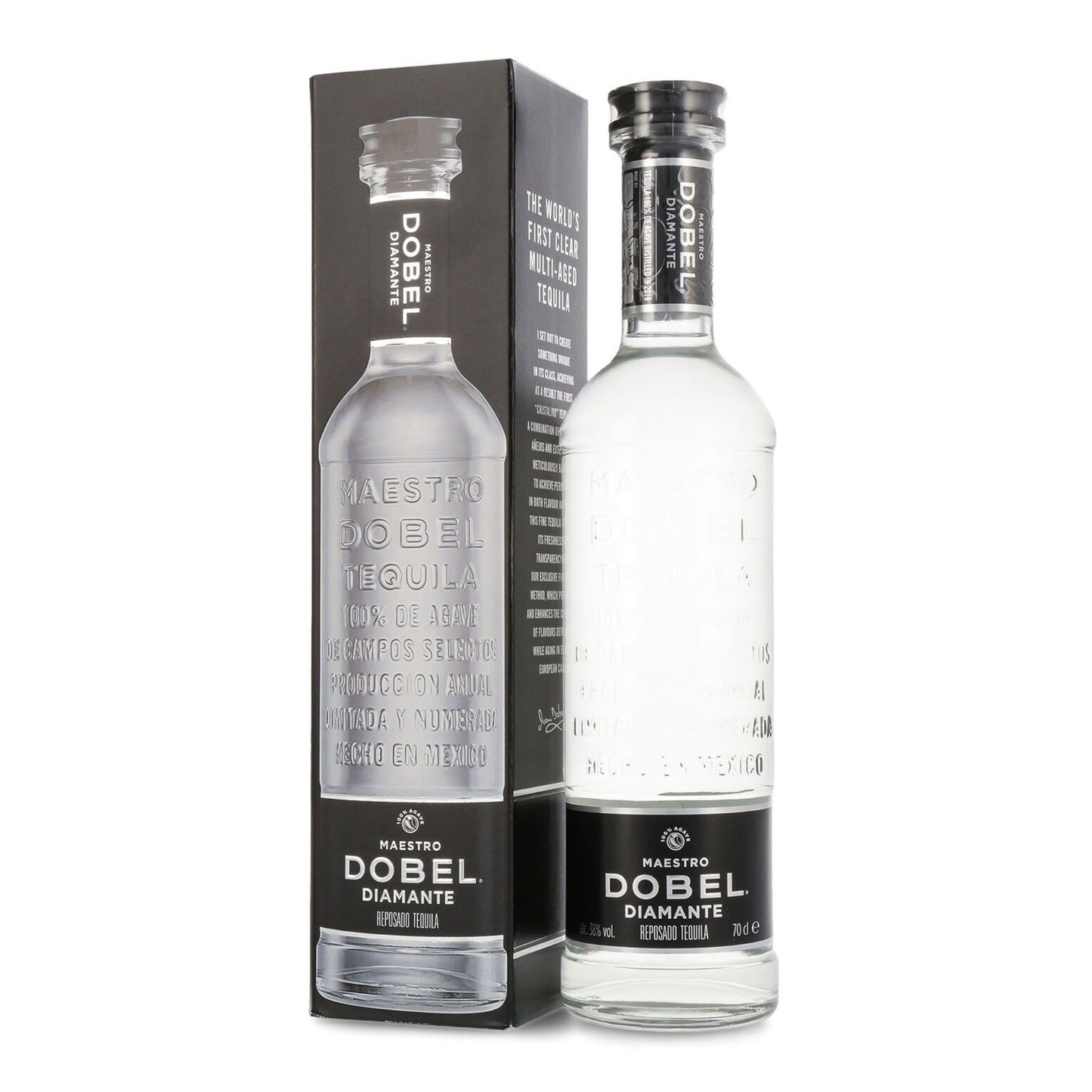 Maestro Dobel Diamante Tequila 38% vol. 0,70l