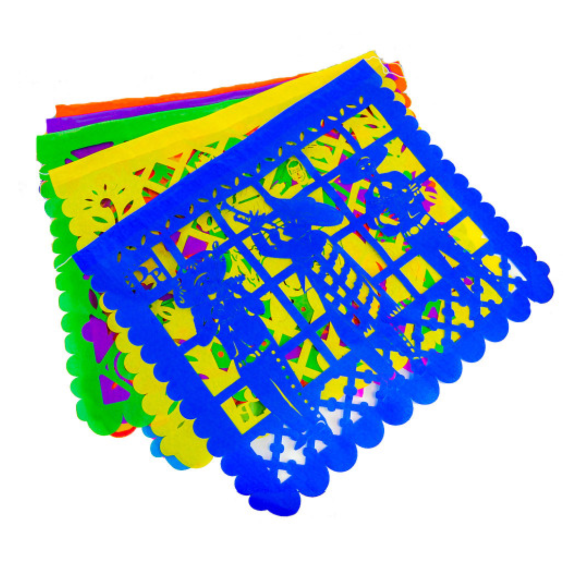 Mexikanisches Papel Picado – Traditionelle Festdekoration
