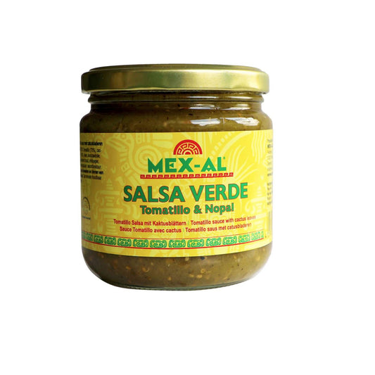 Grüne Soße mit Kaktusblättern (Nopal) 400g