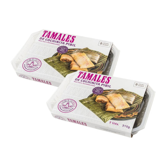 Tamales with Cochinita Pibil 300g (Pack 2)