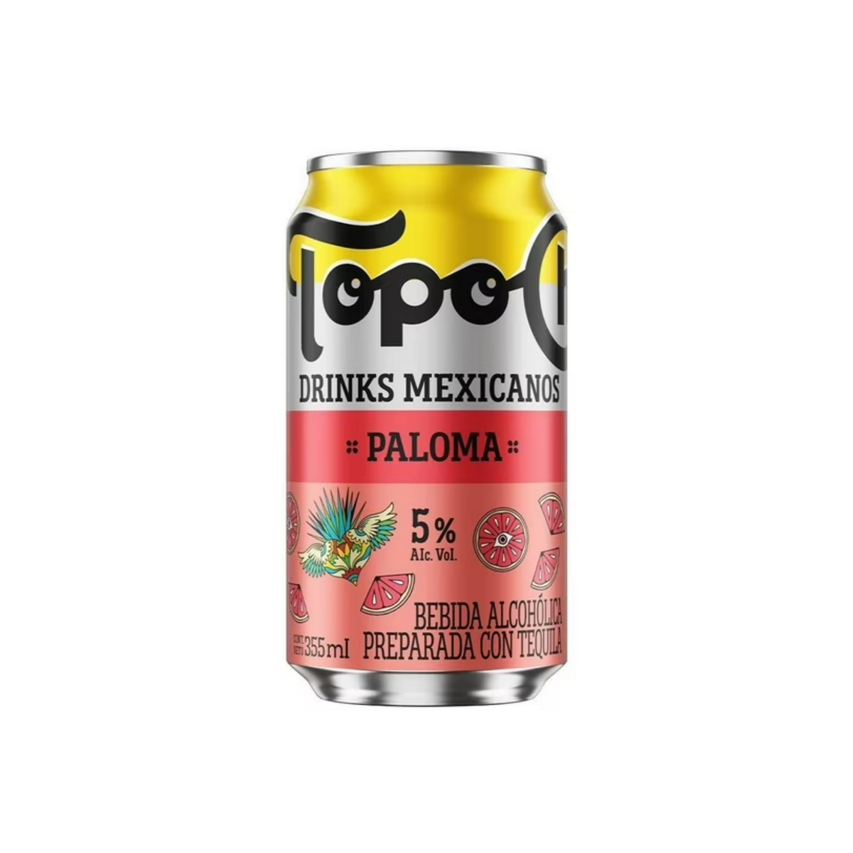 Topo Chico Paloma mit Tequila – 355 ml 5%. Vol.