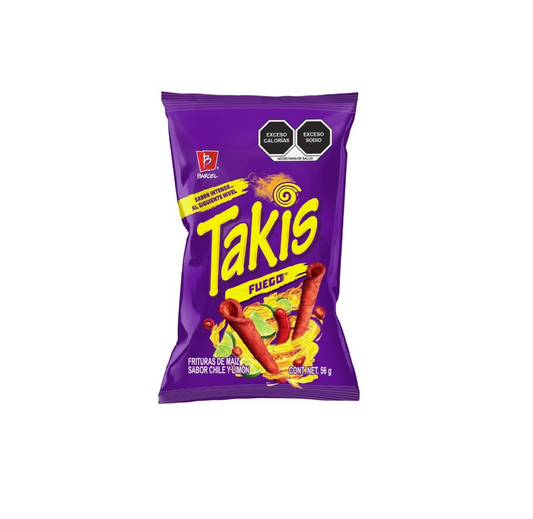 CHIPS TAKIS FUEGO 56gr